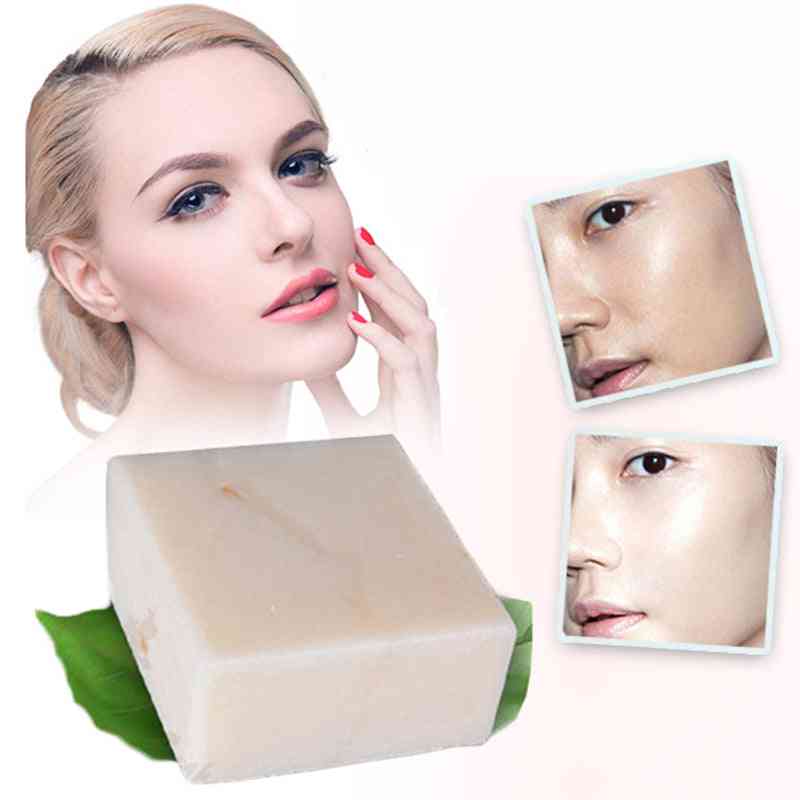 Skin Whitening, Acne, Pore Removal - Moisturizing Bleaching Rice, Milk Soap Tslm2