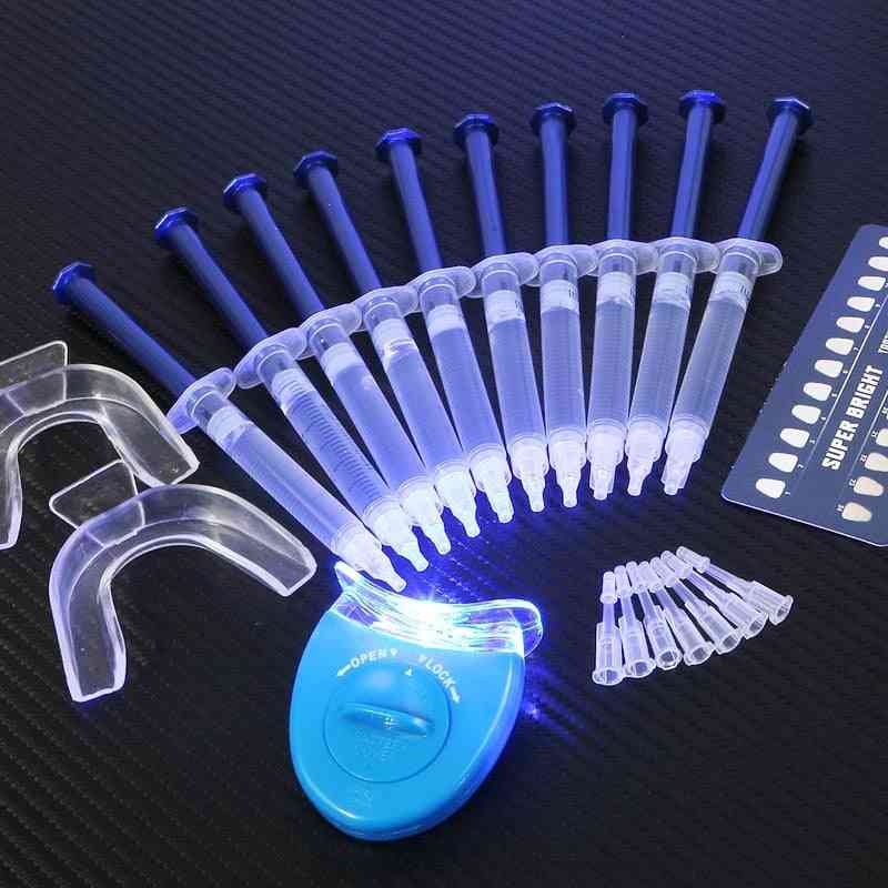 Clareamento de dentes 44% peróxido sistema de clareamento dental kit de gel oral - clareador de dentes, equipamento odontológico, conjunto 10/6/4 / 3pc - 10pcs
