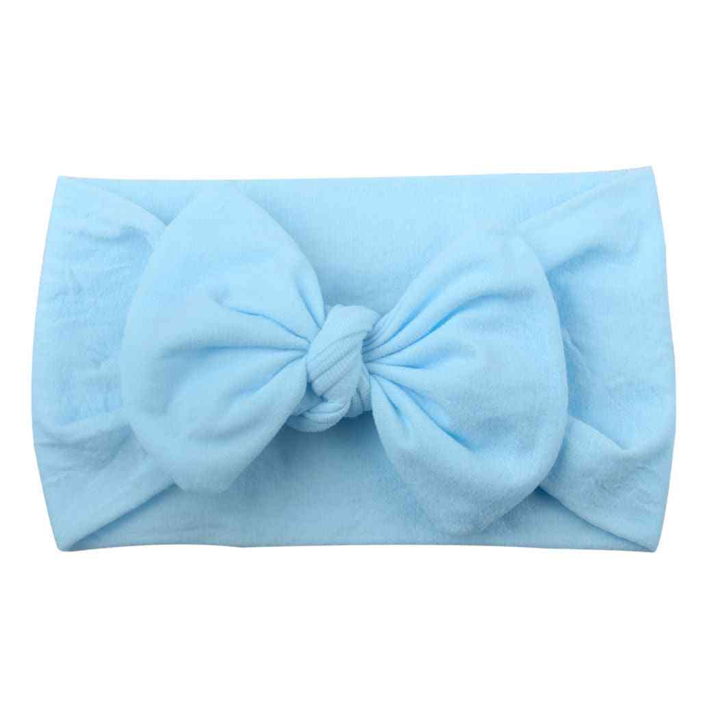 Newborn Toddler Baby Unisex Head Wrap - Rabbit Big Bow Knot