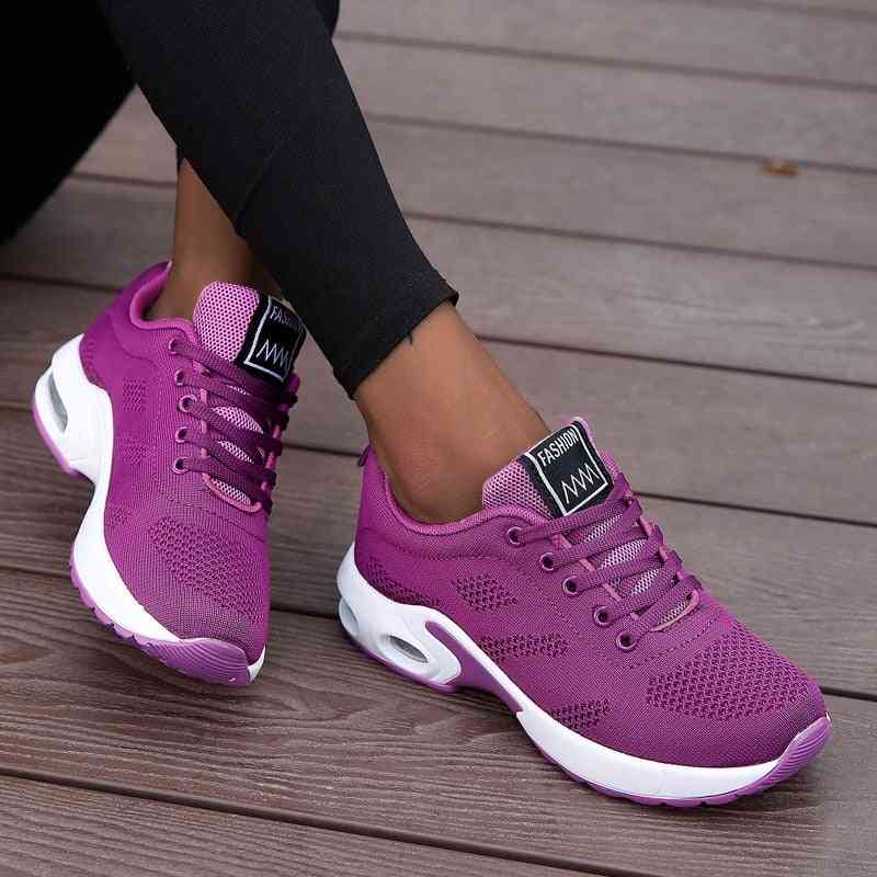 Lightweight, Sneakers Running - Outdoor, Mesh, Comfort With Air Cushion Trainer Shoes