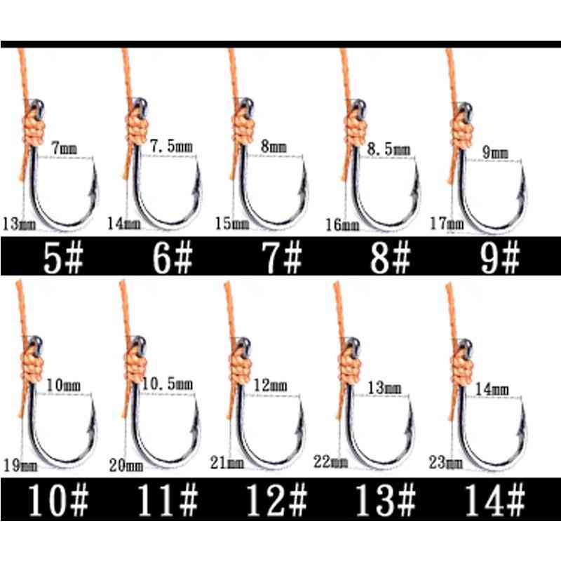 Fishhooks Stainless Steel Rigs - Swivel Fishing Tackle Lures, Pesca Baits Single Hook For Fishing