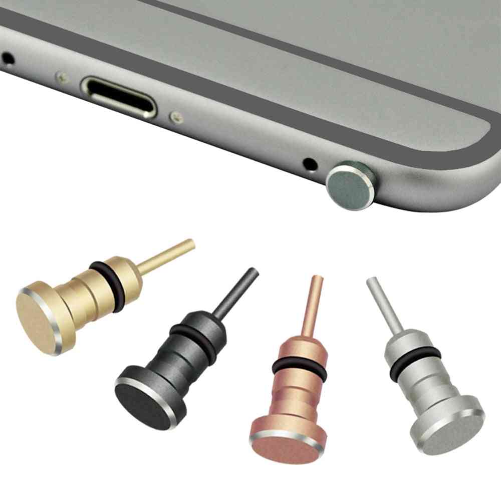 Earphone Dust Plug, Aux Jack Interface For Apple, Iphone 5 6 Plus, Pc And Laptop