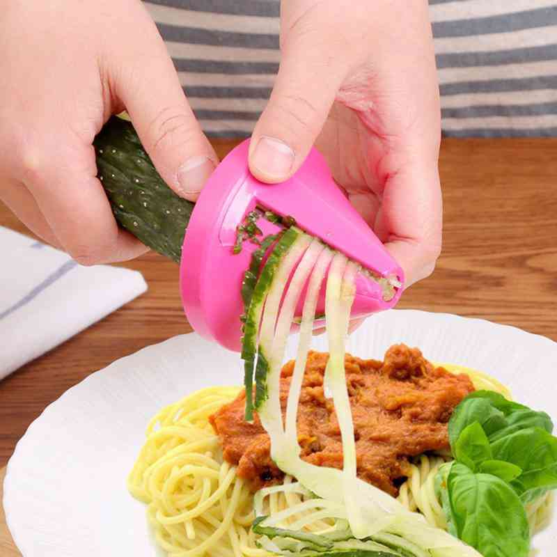 Funnel Model Spiral Slicer For Vegetable Cutter