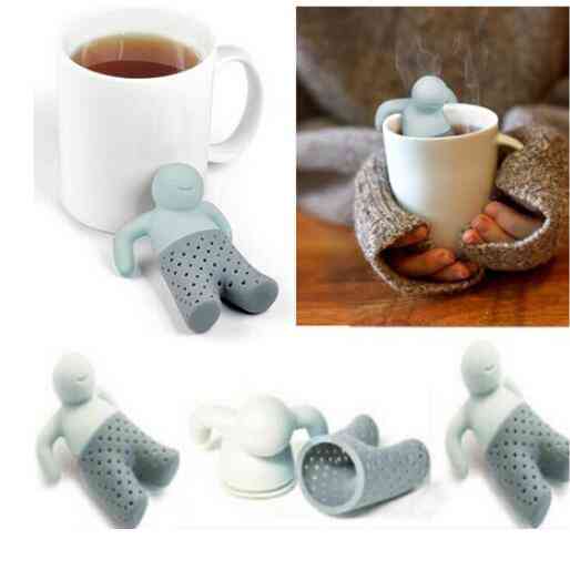 Silicone Tea Infuser Filter Or Strainer By Name Of Interesting Life Partner Cute Mister