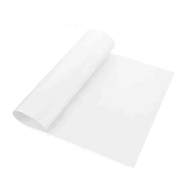 Tappetino antiaderente riutilizzabile resistente alle alte temperature composto da foglio di teflon usato per pasticceria carta oleata - bianco 60x40cm