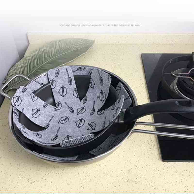 Print Premium Divider Pads To Prevent Scratching Separate And Protect Surfaces For Cookware