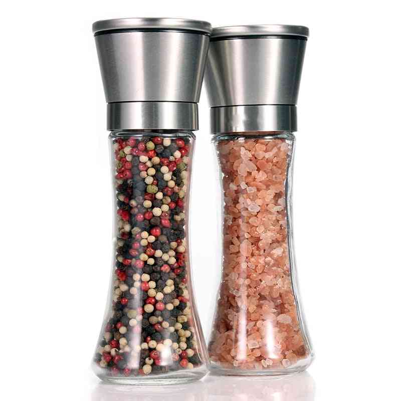 Stainless Steel Herb & Spice Mills