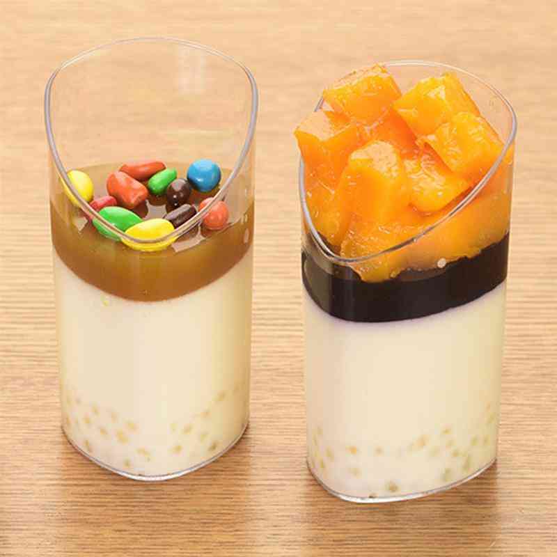 десертни чаши за еднократна употреба - елегантен мини контейнер за храна