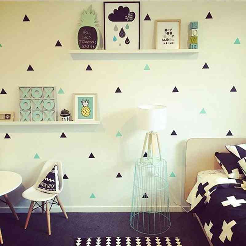 стикери за стена малки триъгълници - декоративни стикери за детска стая
