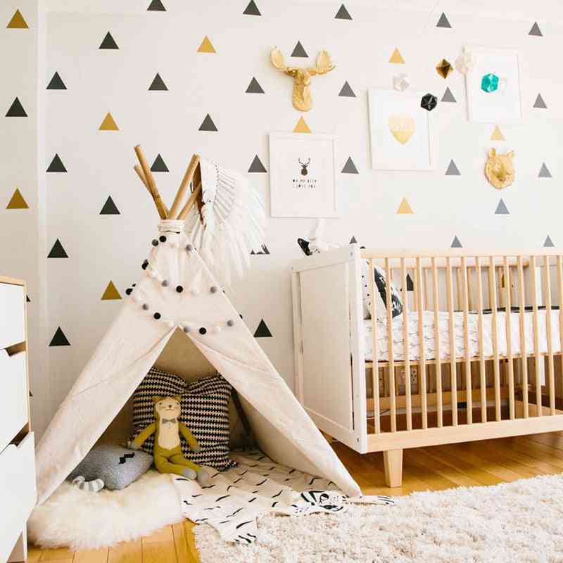 стикери за стена малки триъгълници - декоративни стикери за детска стая