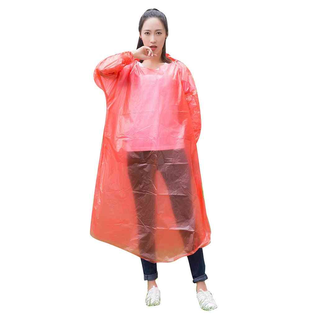 Disposable Raincoat Adult Emergency Waterproof Rain Coat