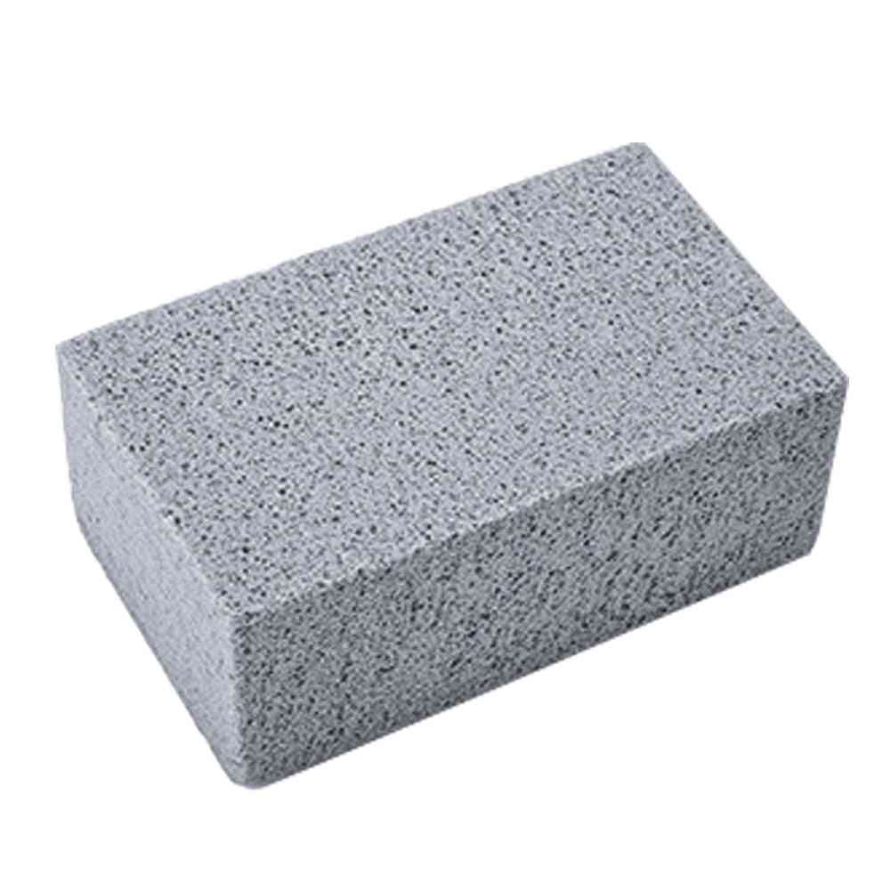 2pc bbq grill rengjøring murstein blokk, stein stativer flekker fett rengjøringsmiddel