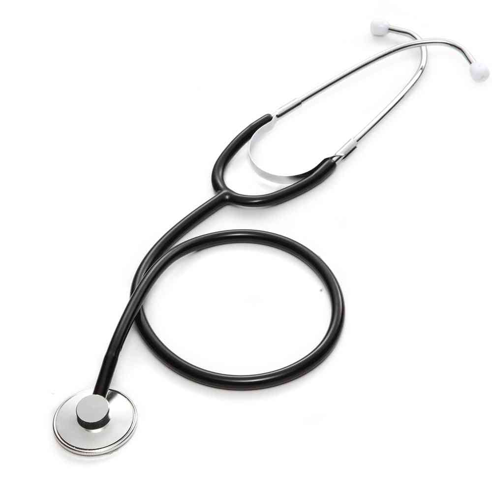 Portable Single Head Stethoscope - Professional Cardiology Doctor Medical Equipment