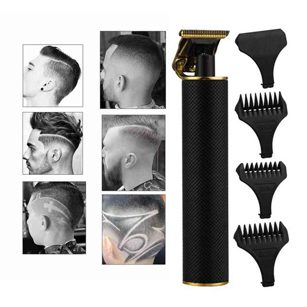 Professional Cordless Electric Bald Head, Shaving Beard Trimmer Used For Finishing Hair Cutting Machine