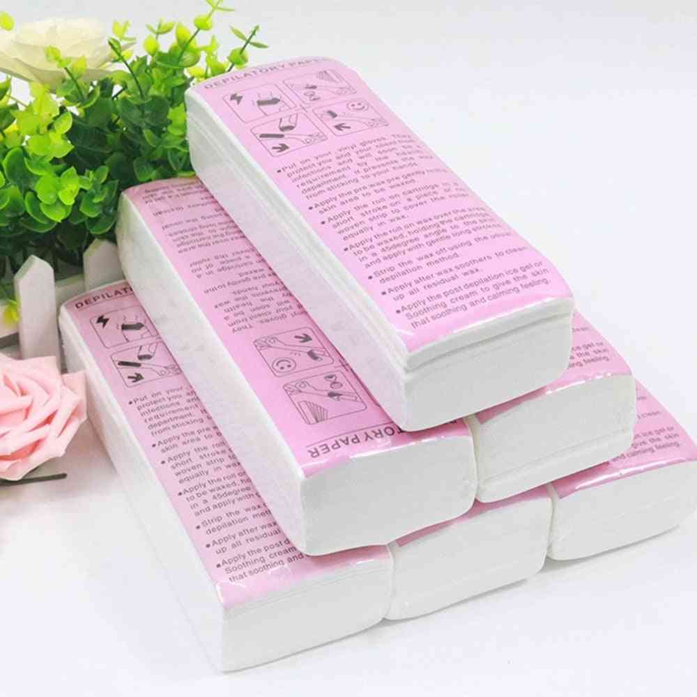 Hair Removal Wax Strips For Face, Body - Professional Wax Strips For Depilation