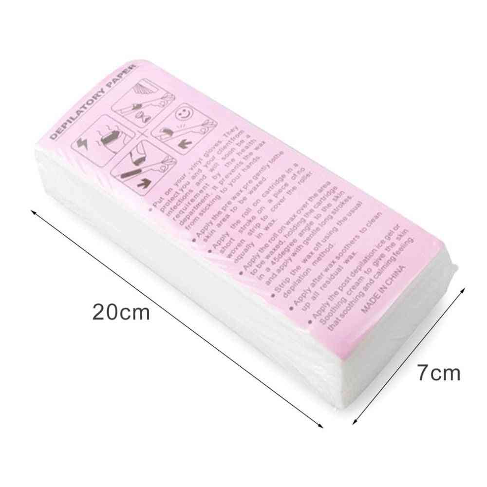 Hair Removal Wax Strips For Face, Body - Professional Wax Strips For Depilation