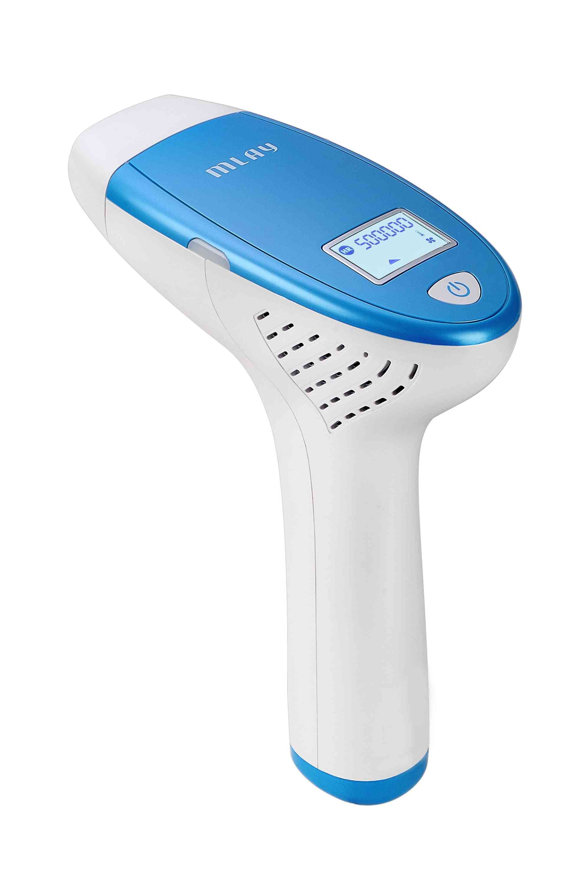 Máquina portátil de depilación láser ipl para rejuvenecimiento de la piel de uso doméstico con una lámpara de depilación