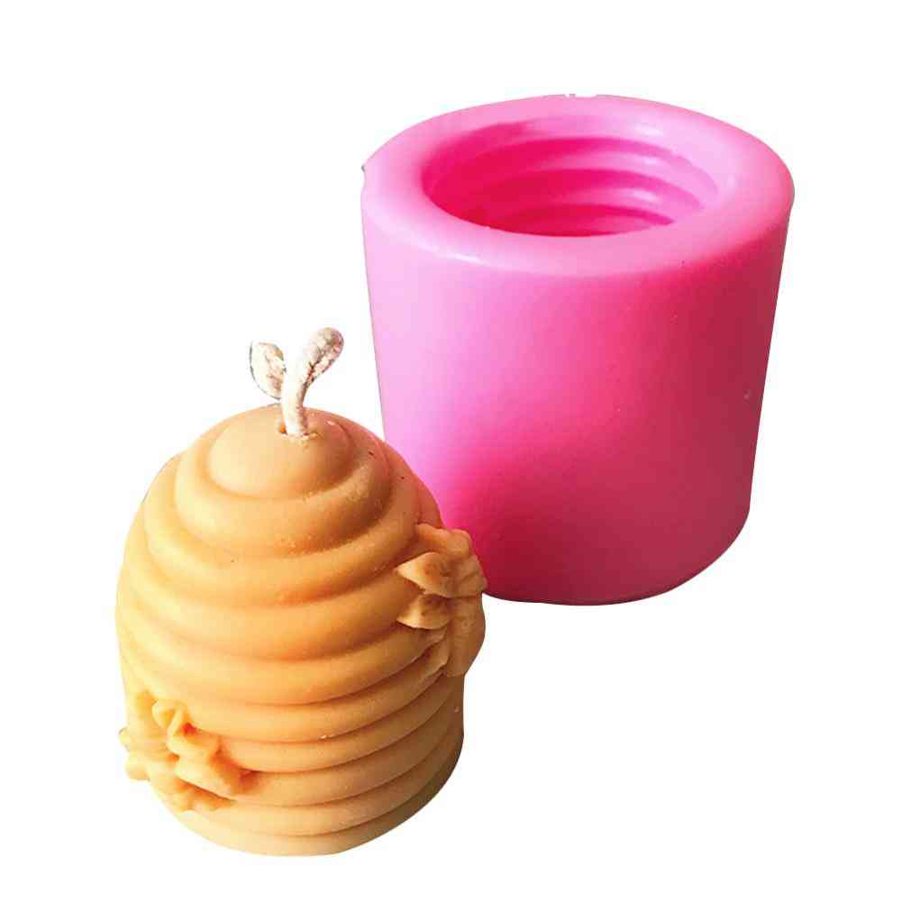 Bee Honeycomb Shape Reusable mould - Diy Aromatherapy Plaster Candle 3d Silicone Mold