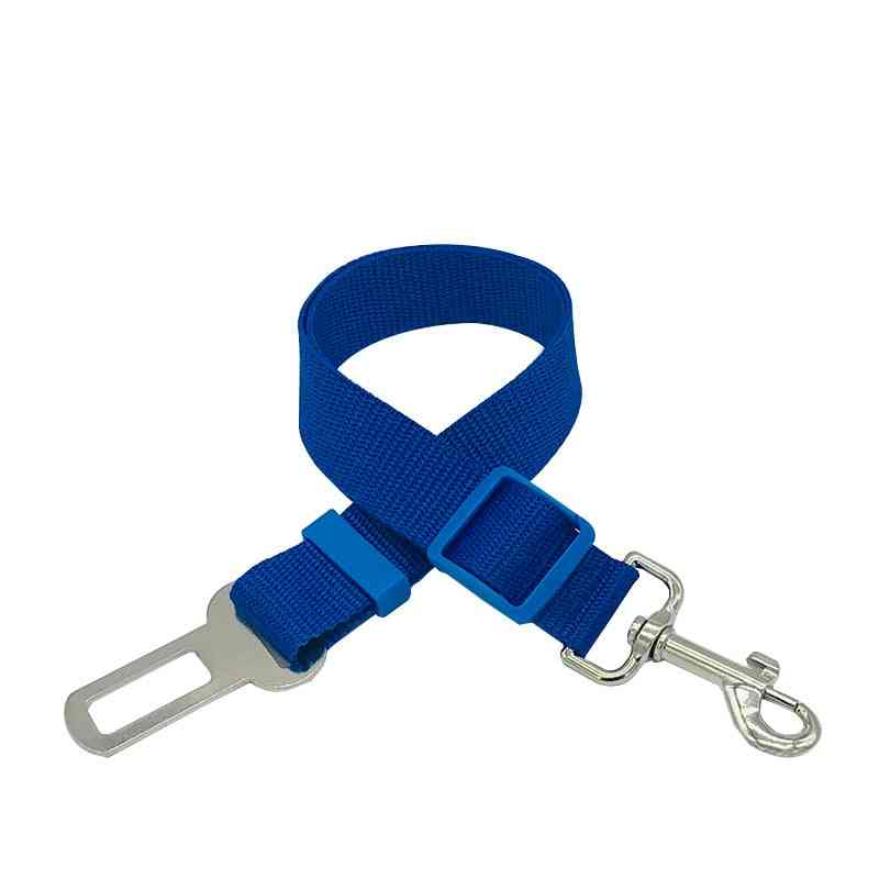 Einstellbare Länge Hund Auto Sicherheitsgurt Sicherheitsschutz für Reisen - Haustiere Leine Halsband abreißbar solide Auto Gurtzeug