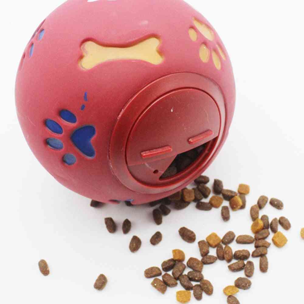 Interaktives reines Naturkautschuk-Leckfutter-Trainingsballspielzeug für Haustierkatze