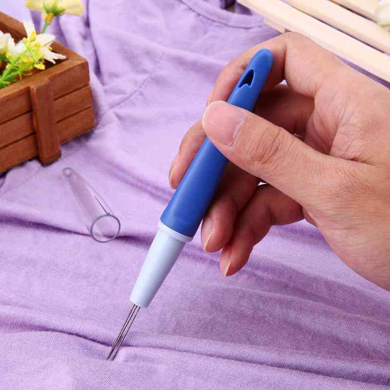Needle Pen Wool Felt Poke - Diy Three Needle Combination Sewing Tool Set