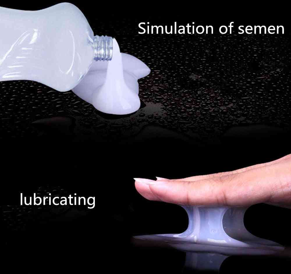 Simulare prodotti lubrificanti per lo sperma lubrificante per base acquosa olio per sesso personale vagina e gel per sesso anale per gay / lesbiche -
