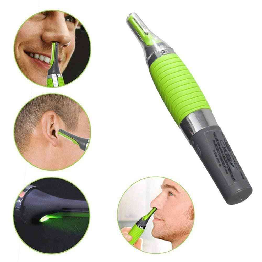 Elektrický holicí nos, zastřihovač chloupků v uších - holení chloupků, strojek na čištění vousů