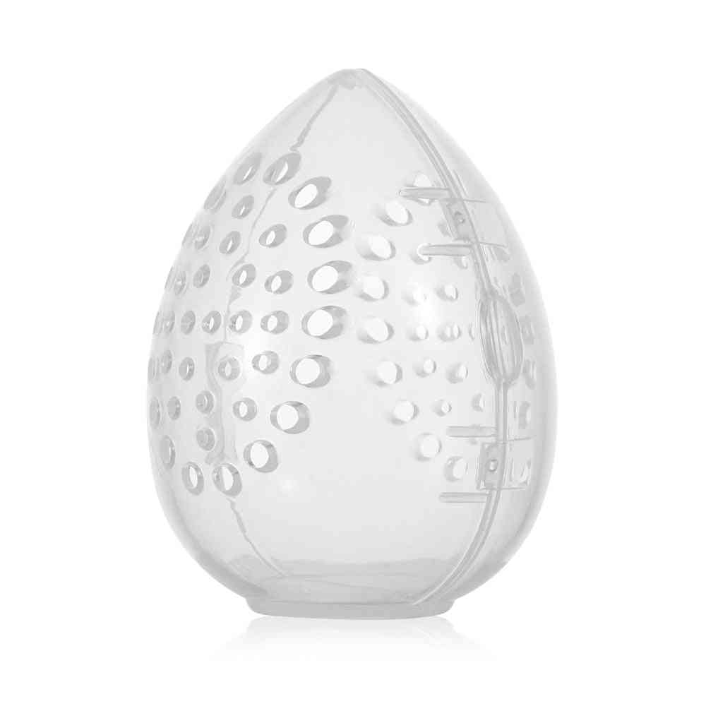 буфер за сушене на бутер лесна за носене гъба - дисплей за съхранение на козметична кутия с форма на бутер яйце