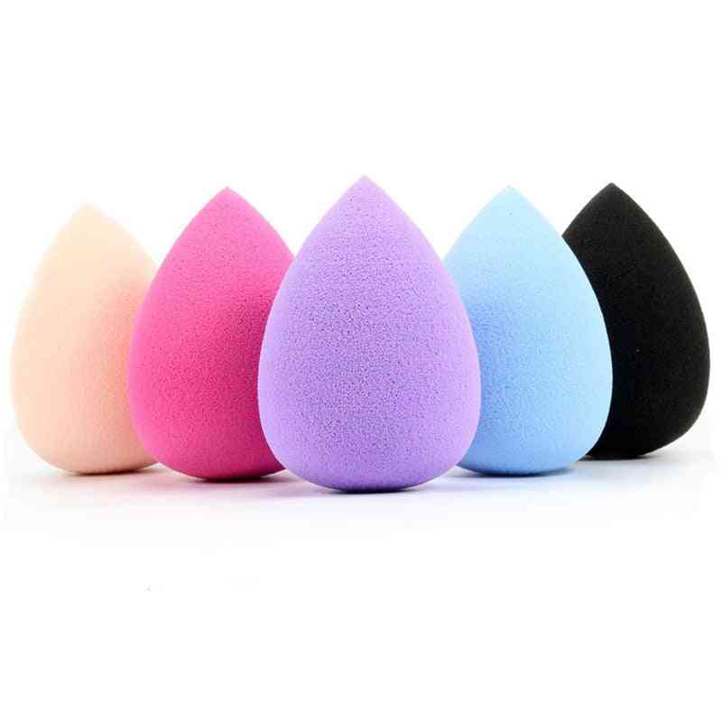 Smooth Cosmetic Puff Dry, Wet Use For Makeup Foundation Sponge Water Drop Shape