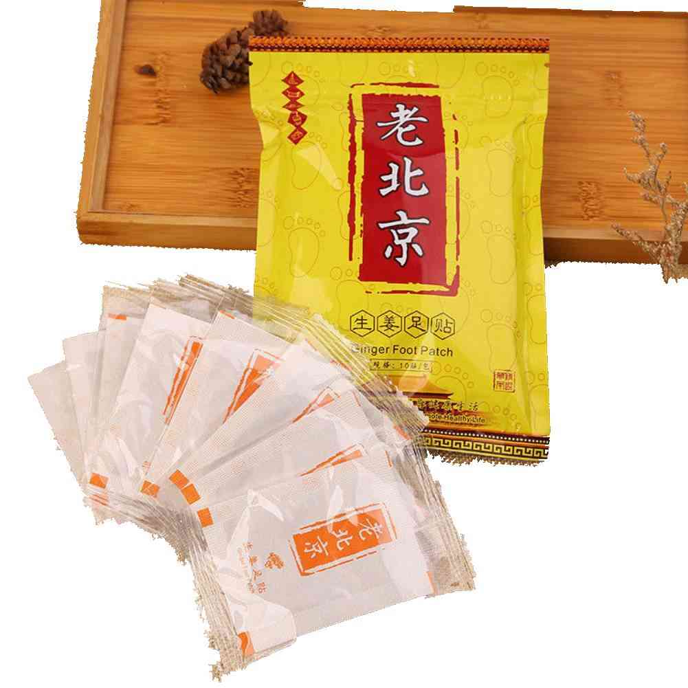 Foot Patch Improve Sleep, Old  Ginger Foot Patch - Anti  Swelling Revitalizing
