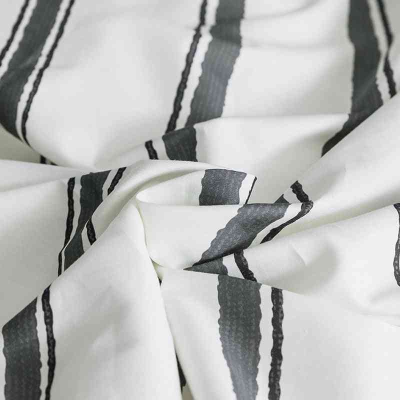 Four Seasons Ab Version Printing Zipper Comforter Duvet Cover - Soft Breathable Duvet Cover