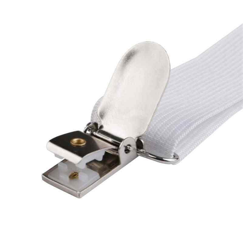 Nastavitelná elastická spona na prostěradlo - rohový držák na matraci - sponky pásky na kolíčky na prádlo