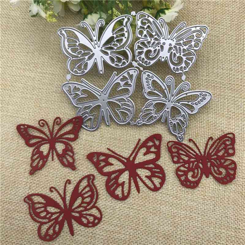 Butterfly Metal Cutting Dies For Diy Scrapbooking Craft- Decorative Crafts Embossing Cutting Dies