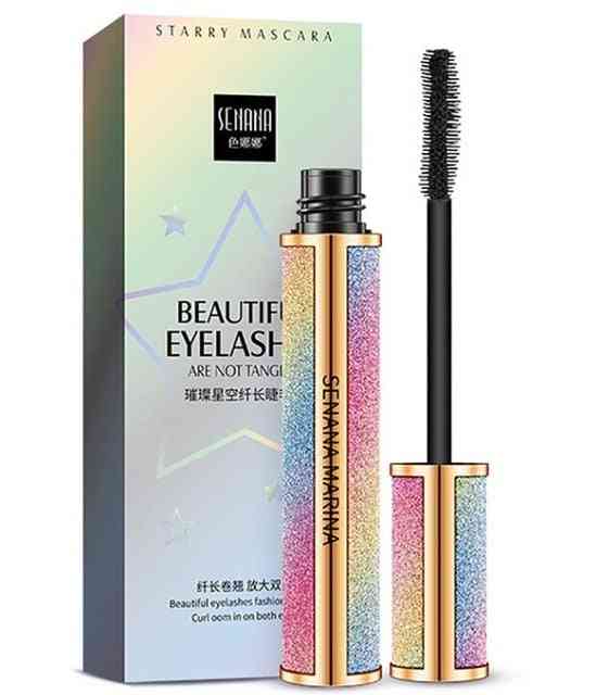 Silk Fiber Lashes Thick Lengthening Eyeliner - Waterproof, Quick Drying Cosmetics