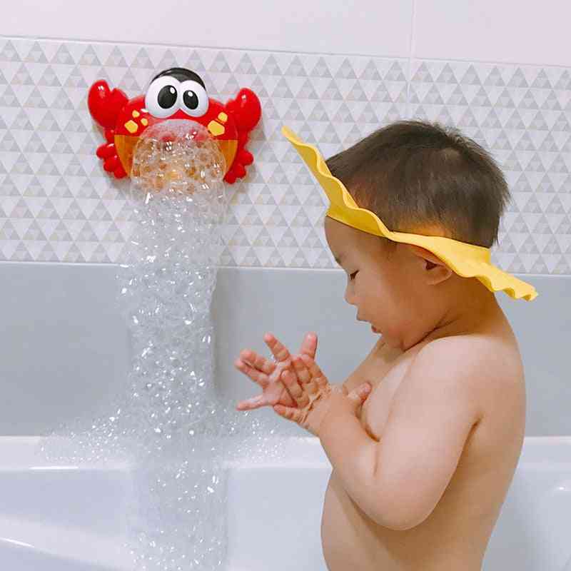 Creative Crabs Bubble Maker, Music Bath Toy For Kids / Play