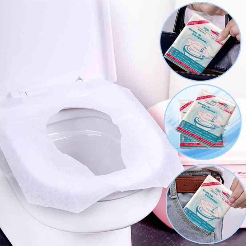 Disposable Toilet Seat Paper Cover For Travel, Outdoor & Camping