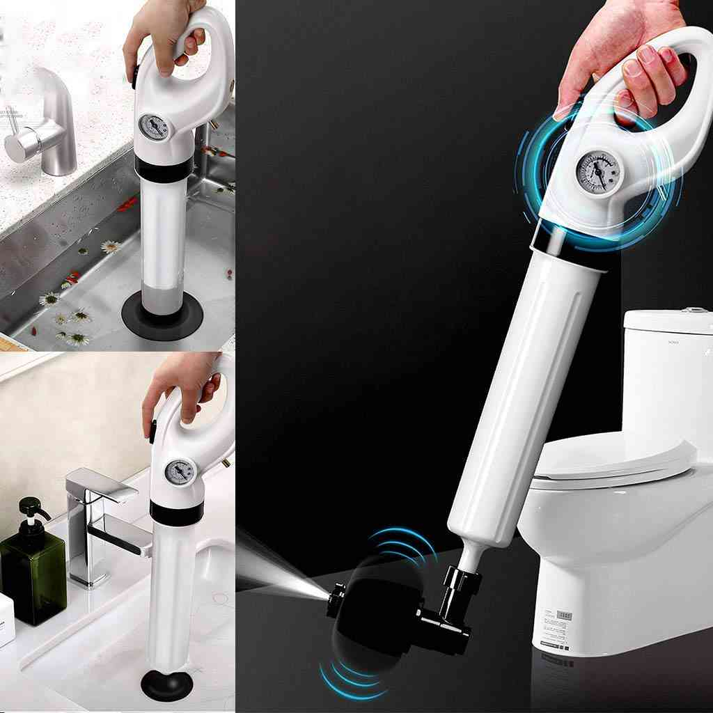 High Air Pressure, Drain Cleaning Tool For Toilet And Kitchen