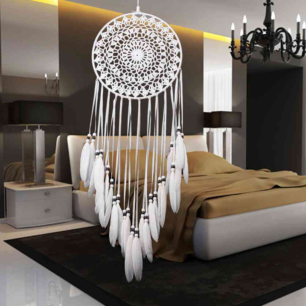 Nordic Style, Feathers Wall Hanging For Home Decor
