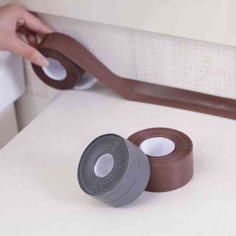 Pvc Waterproof Adhesive Durable Tape For Kitchen, Bathroom, Wall Sealing