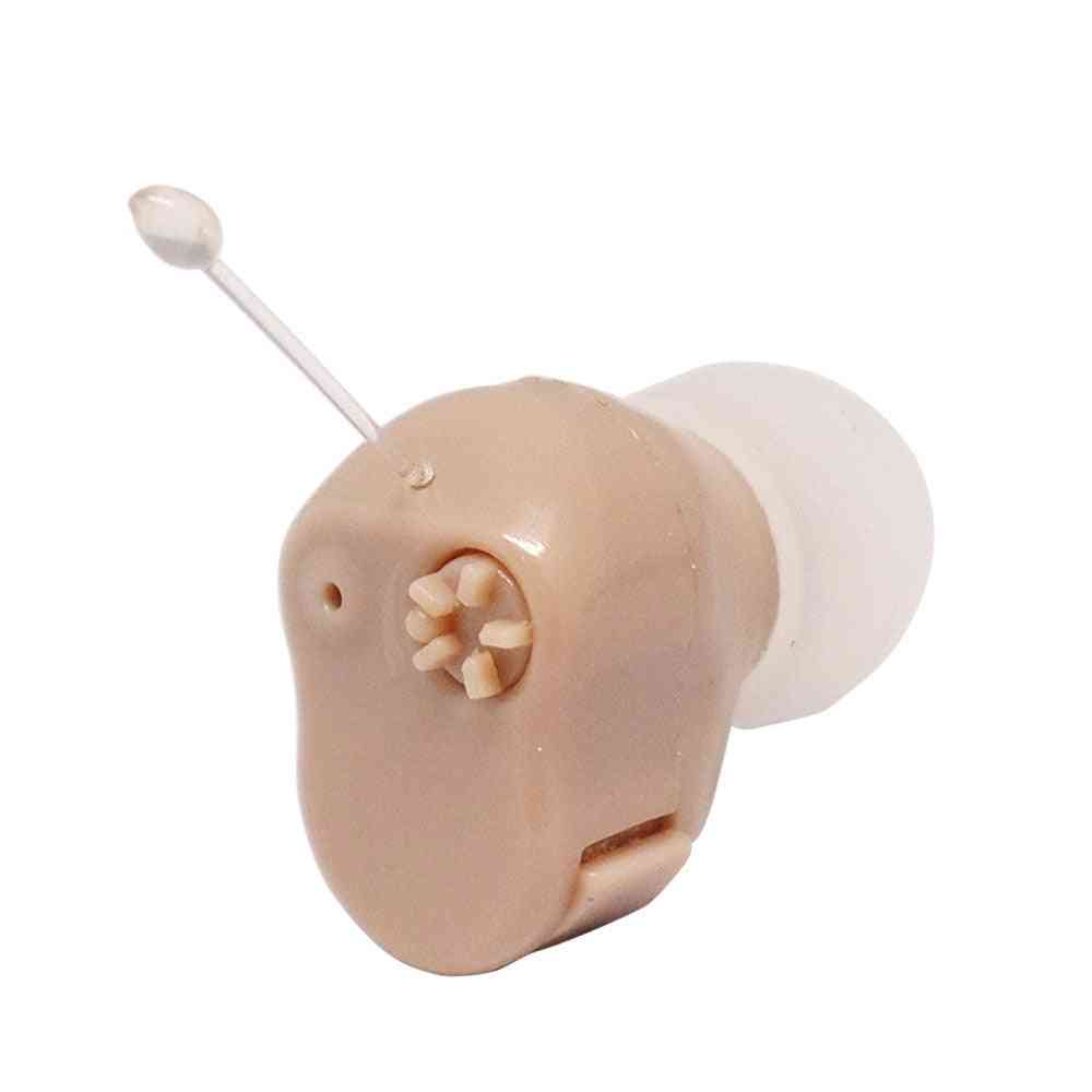 Ear Digital Hearing Aid Sound Amplifier Adjustable Earplugs - Elderly Hearing Device For Right/left Ear