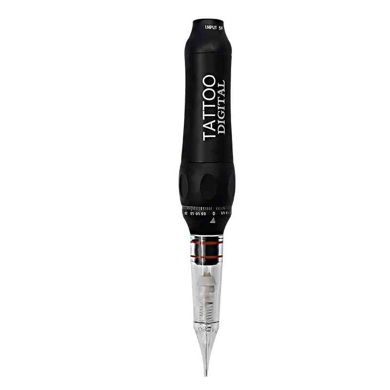 Rotation Tattoo Digital Machine säurefreier Stift für Permanent Make-up Augenbrauen, Lippen mit Tattoo Nadel
