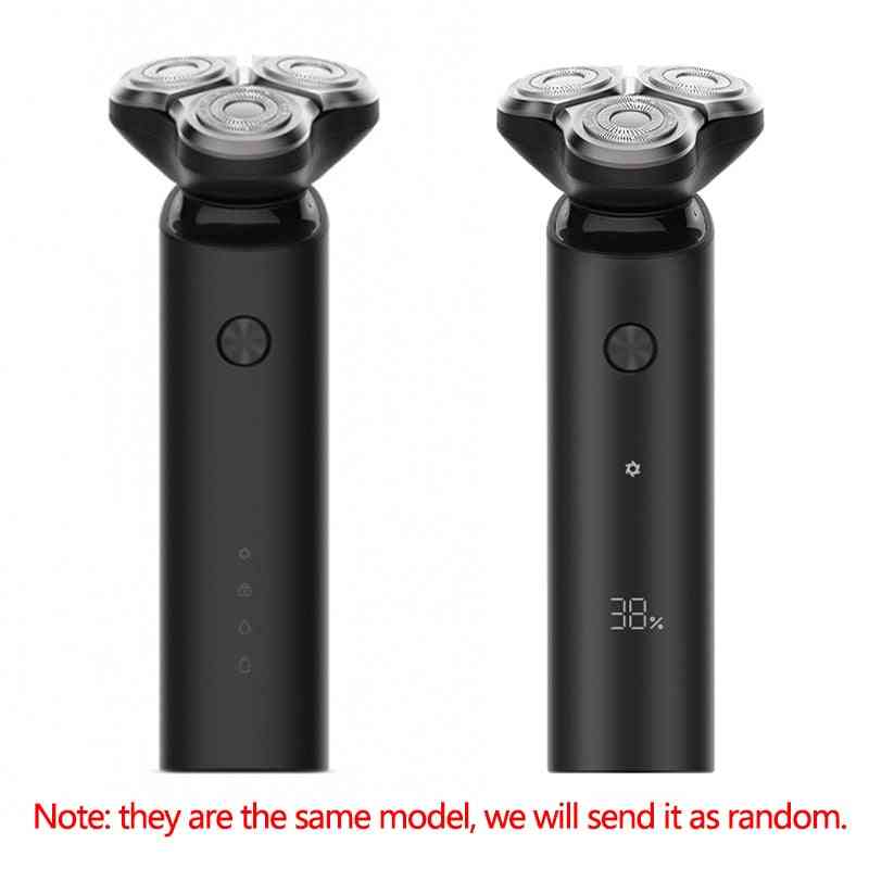 Electric Shaver Mijia Razor, Men Shaving Beard Machine - Dry Wet Trimmer Rechargeable Washable 3d Head Dual Blades