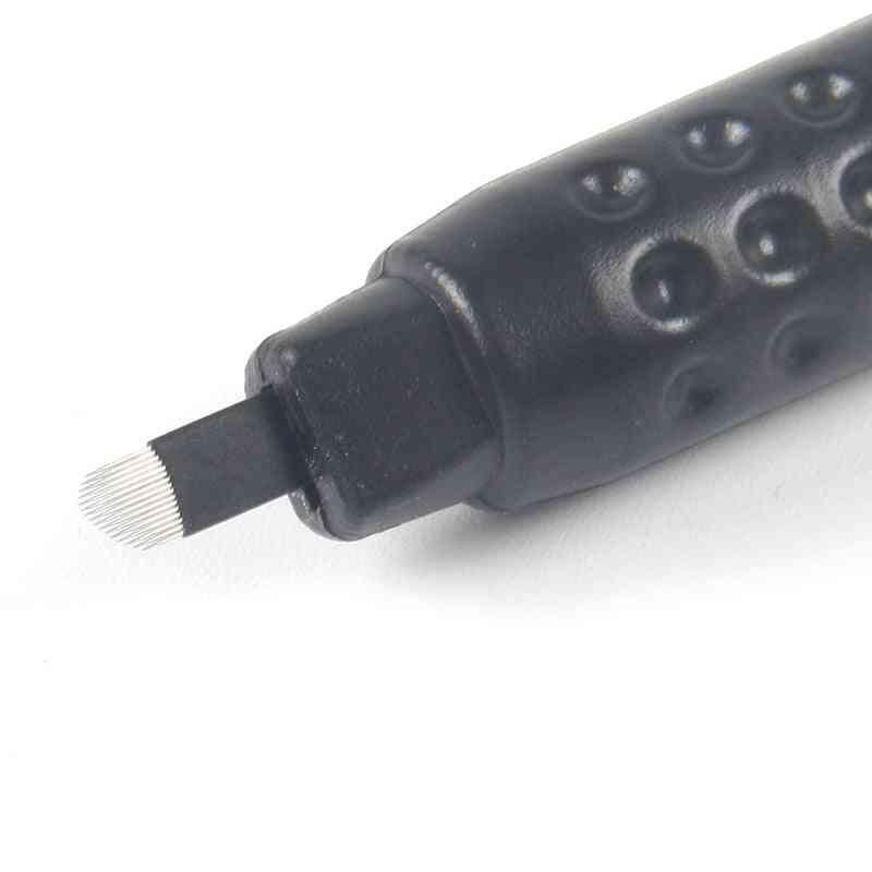 Tatouage jetable de sourcil de stylo de microblading, machine manuelle avec micro aiguille
