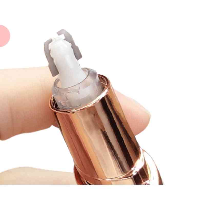 Elektrický zastřihovač obočí - bezbolestný, přenosný odstraňovač vousů pro ženy