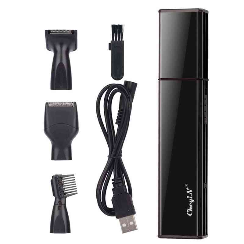 Nose Hair Trimmer Ear Face Eyebrow - Wireless Recharge