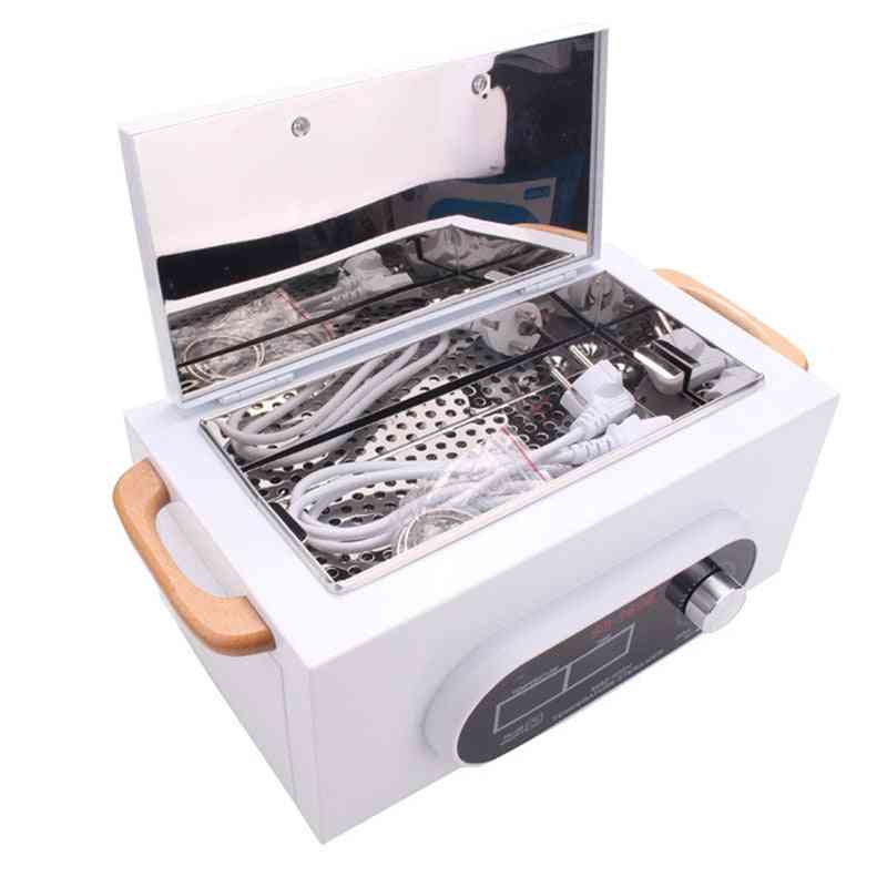 Portable High-temperature Nail Art Tools Sterilizer Box, Nail Salon Sterilizing Manicure Tool Dry Heat Sterilizer In Ru Warehouse