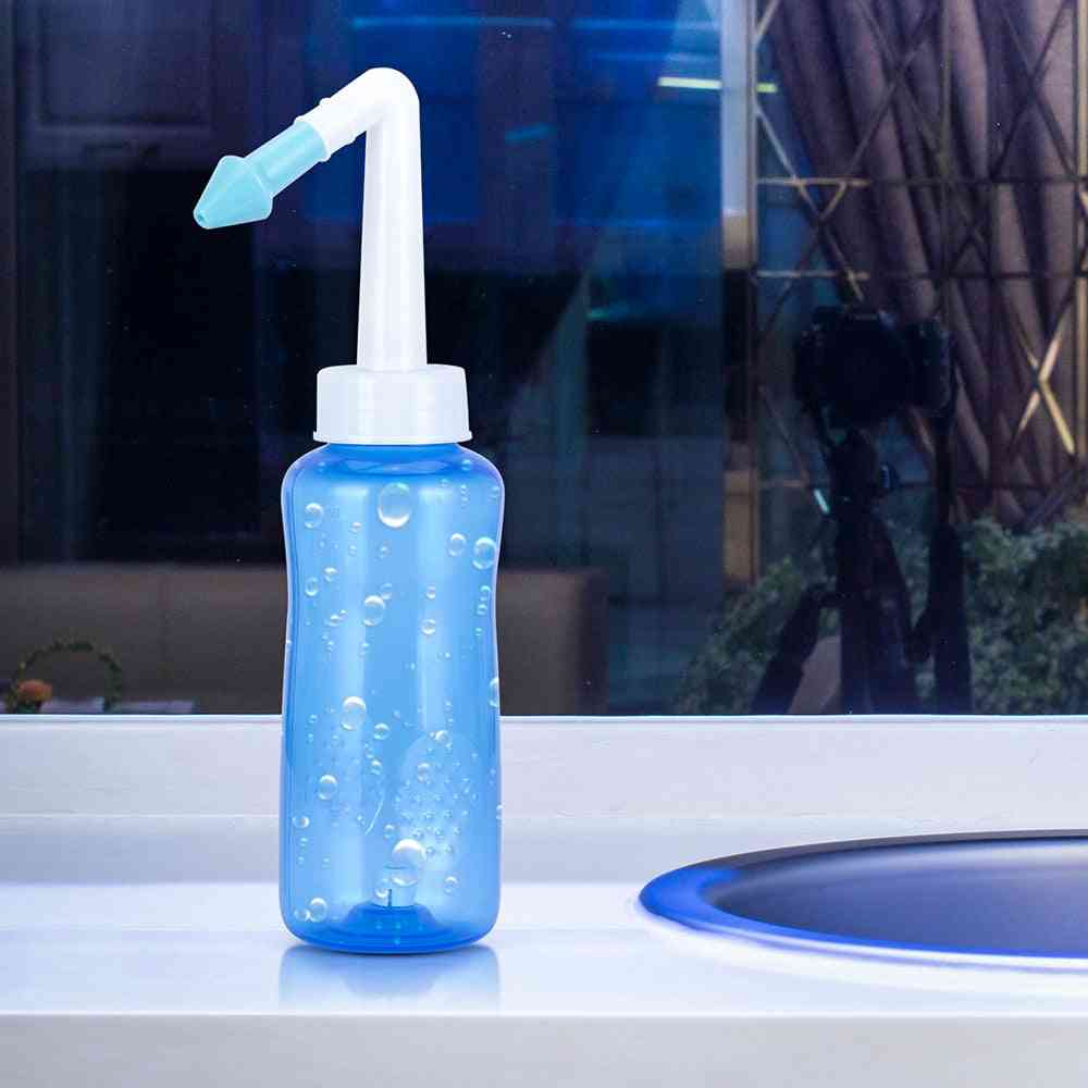 Limpador de lavagem nasal - protetor nasal de sinusite, pote neti para rinite alérgica