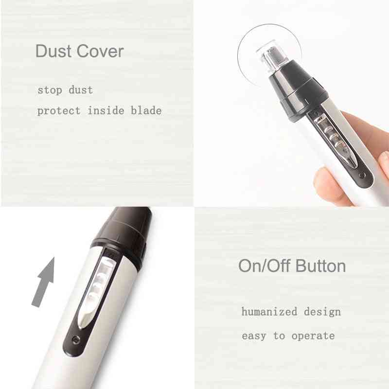 Nose Hair Trimmer Rechargeable Electric, Eyebrow Hair Removal