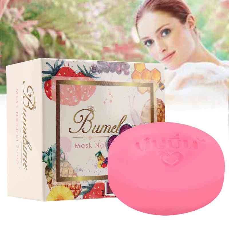 Fruit Essential Oil Pure Natural Soap - Whitening Skin Moisturizing, Cleansing Aromatherapy Bathing Soap