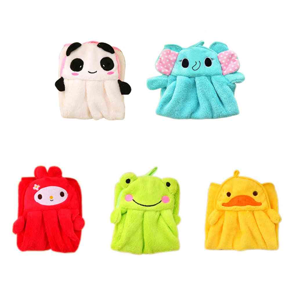 Cute Cartoon Design Soft Hung Towels For Bathroom And Kitchen